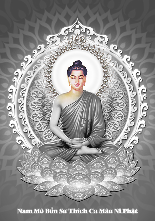 Tranh Bổn Sư Thích Ca Mâu Ni Phật (2858)
